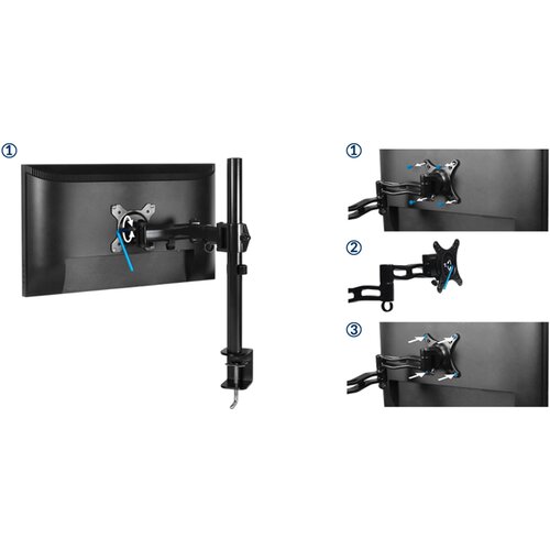 Arctic Z1 nosač za monitore, Basic single nosačDesk mount monitor arm Cijene