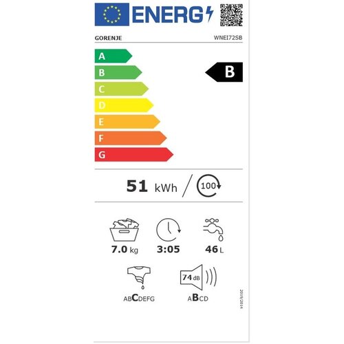 Gorenje ve&amp;scaron; ma&amp;scaron;ina WNEI72SB Slike