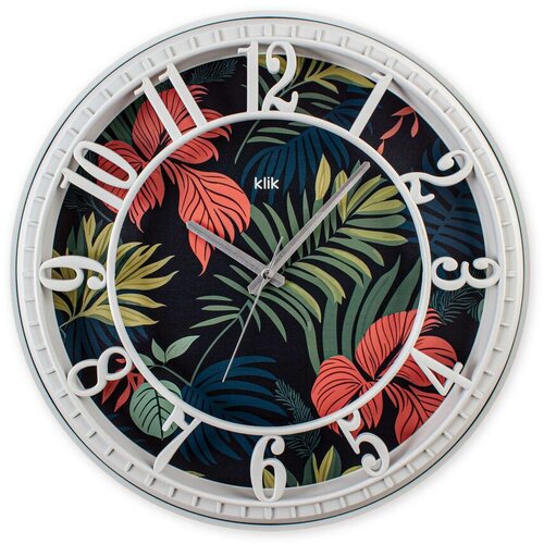 Wallity zidni sat hisar egzotic design, 40x40 cm Cene