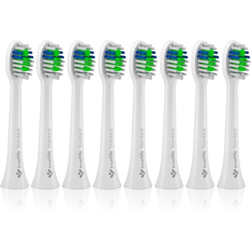 Truelife SonicBrush Compact White Standard nadomestne glave za zobno ščetko SonicBrush Compact-series White 8 kos Cene