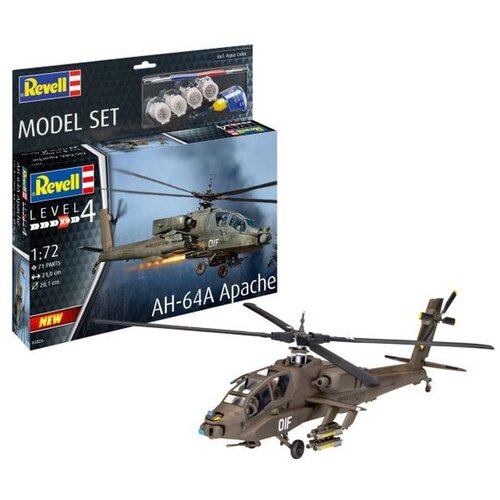 Revell maketa model set ah-64a apache ( RV63824 ) Slike