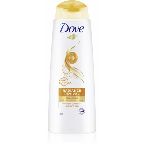 Dove Nutritive Solutions Radiance Revival šampon za sjaj suhe i lomljive kose 400 ml