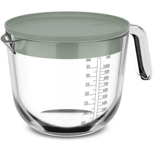 Mepal Merilni vrč s pokrovom Chef It / 1L / zelen / steklo, PP, (5000199820) Slike