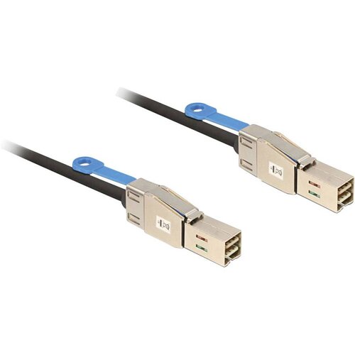 Delock 83395 Serial Attached SCSI (SAS) cable 2 m Black Cijene