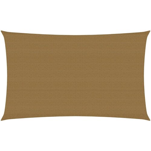 The Living Store Senčno jadro 160 g/m² taupe 5x8 m HDPE - Senčno Jadro, (21497239) Cene