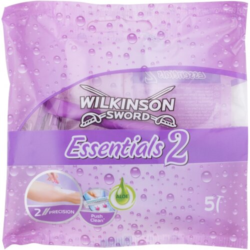 Wilkinson Sword Essentials 2 brivniki za enkratno uporabo 5 kos za ženske 5 kos Cene