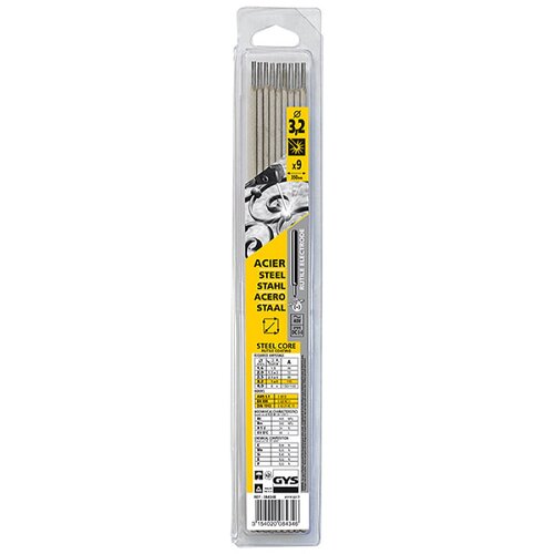 ELEKTRODE rutilne elektrode (prikladno za: čelik, promjer: 3,2 mm, 9 kom.) Cijene