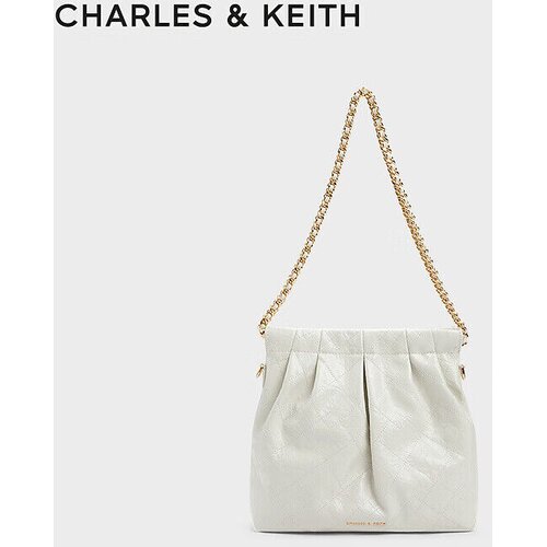  Charles&amp;amp;Keith Ženska torba, Bela Slike