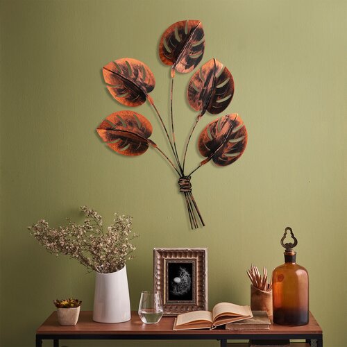 Opviq Zidna dekoracija Monstera 2, 74x94 cm, &amp;Scaron;arena Slike
