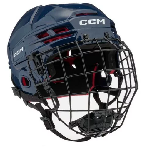 CCM Hokejska čelada z mrežo Tacks 70 Senior, mornarska, velikost: M, (20742333)