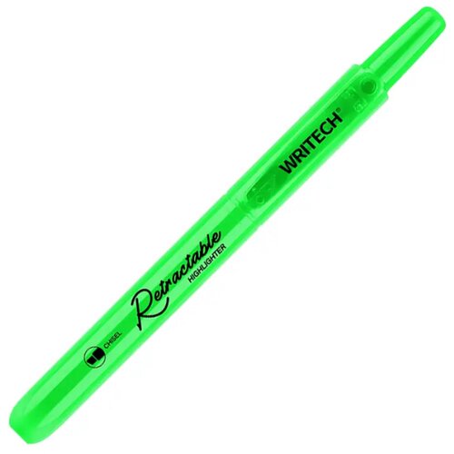 Writech Marker Fluo Click, zelen Cene