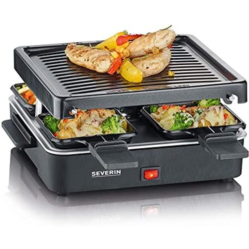 Severin raclette party grill s 4 mini tava, rg 2370 Slike