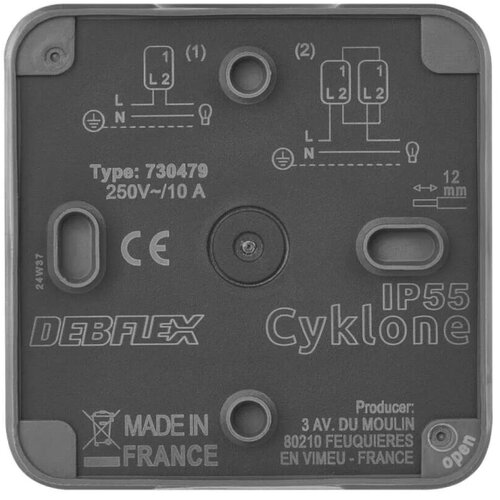  prekidač naizmenične struje 250V/10A IP55 Slike