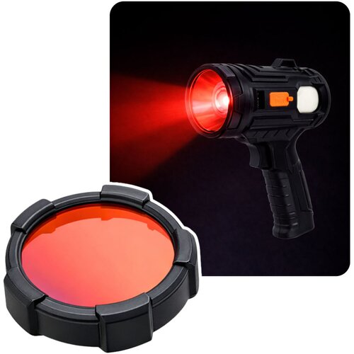  LED prenosna svetilka s filtri barv 19 cm Slike