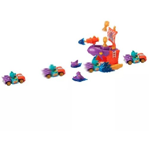 Magic Box T-Racers komplet igrače napad piratov z morskimi psi Slike