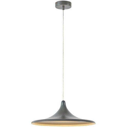 Marksl&amp;ouml;jd Siva metalna LED viseća svjetiljka s mogućnosti zatamnjivanja &amp;oslash;37x13 cm Beam &amp;ndash; Slike