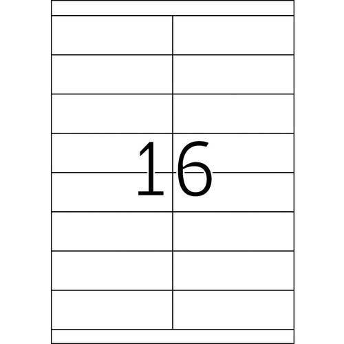 Herma Etikete topstick, 105x33.8 mm, 100/1 HER8732 Slike