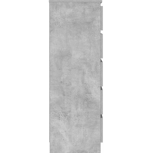  Ladičar siva boja betona 60 x 36 x 103 cm od konstruiranog drva Slike