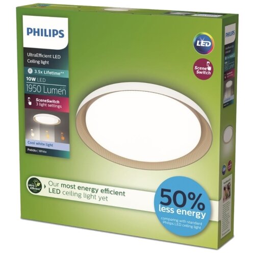 Philips plafonska lampa Pebblo 10w-1950 lm 4000k Scene switch Cene