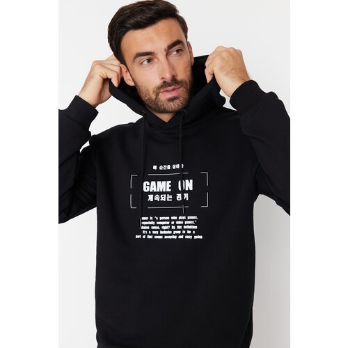 Trendyol Sweatshirt - Black - Regular Slike