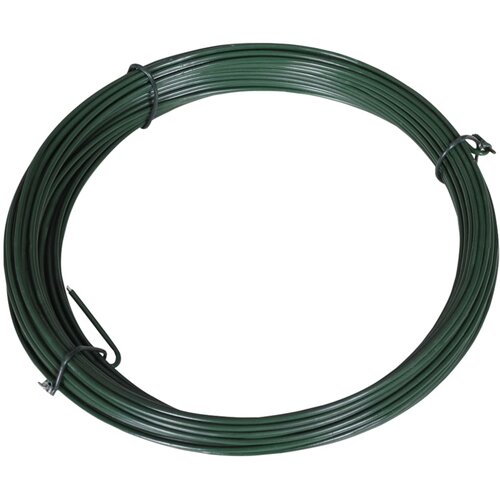 Žica za zatezanje ograde 25 m 1,4/2 mm čelična zelena Cijene