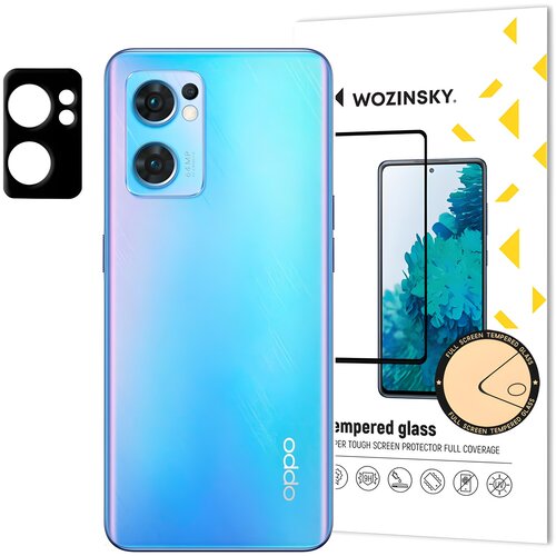 Wozinsky Kaljeno steklo za kamero 9H za Oppo Reno7 5G - Prozorna Slike