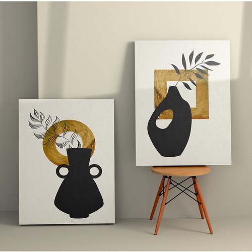 WALLXPERT Zidna dekoracija 2KNV4279, 50 x 70cm, 2 komada Slike
