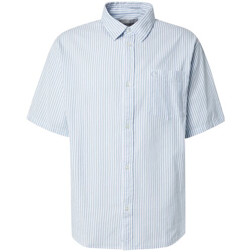 Carhartt WIP Srajca 'Phelps' svetlo modra / bela Cene