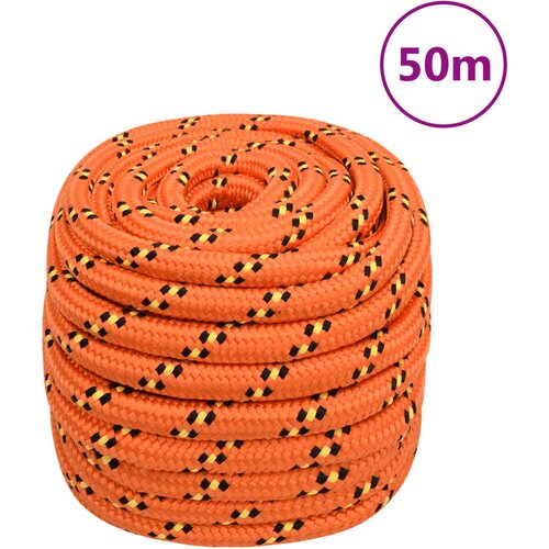 vidaXL Brodski konop narančasti 20 mm 50 m od polipropilena Cijene