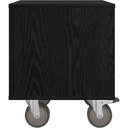  Noćni ormarić 2 pcs Crni hrast 40 5 x 40 x 48 cm Slike