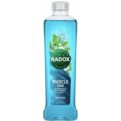 RADOX mineral therapy gel za tuširanje, muscle soak, 500ml Slike