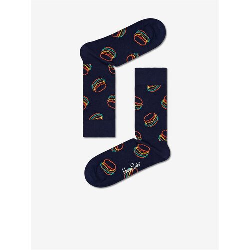 Happy Socks Dark Blue Patterned Socks - Women Slike