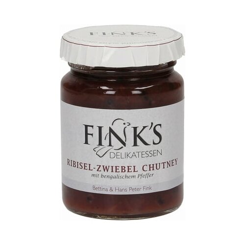 Fink's Delikatessen Chutney z ribezom, čebulo in bengalskim poprom - 106 ml Cene