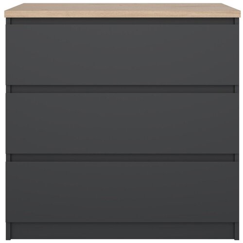 Tvilum Temno siva komoda 77x76x50 cm Naia &amp;ndash; Slike