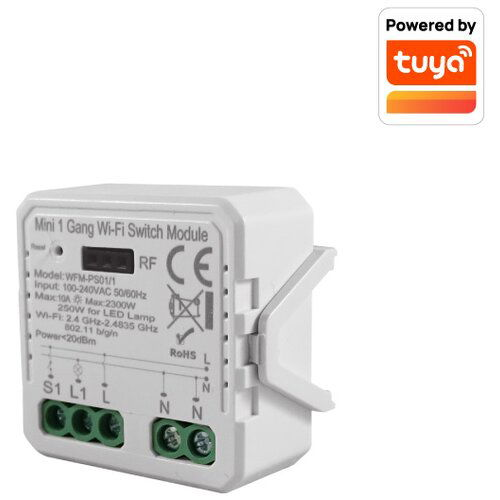  wi-fi smart prekidač-modul, 1x10A WFM-PS01/1 Cene