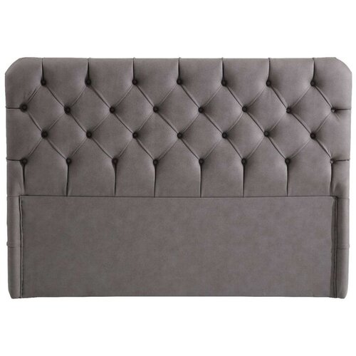 Hanah home Uzglavlje za krevet Samira, 130x130x12 cm, Sivo Cene