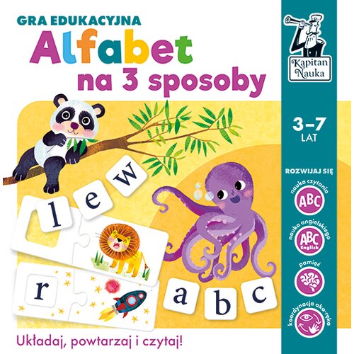 Gra Edukacyjna "Alfabet Na 3 Sposoby" Cijene