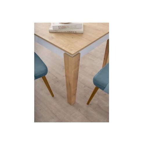 Hanah home Trpezarijski sto Asos-2971, 140x75x80, Bijeli Slike
