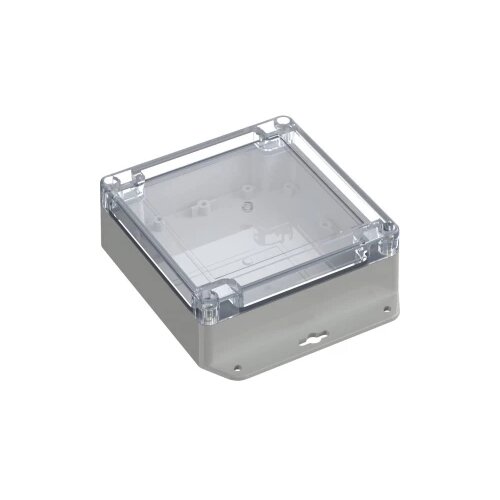 TRU COMPONENTS 6U07121205639 TC-13865308 industrijsko kući&scaron;te 151.4 x 121.4 x 45 polikarbonat svijetlosiva, prozirna 1 S Cijene