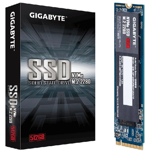 Gigabyte SSD 512GB NVMe M.2 2280, R/W:1900MHz/1200MHz PCI-e 3.0 Cijene