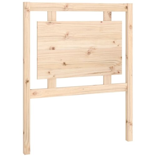Maison Chic posteljno vzglavje - vzglavna omarica - nočna omarica 80,5x4x100 cm trdna borovina, (21705077) Slike