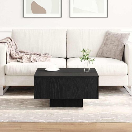  Kava Stol Crni hrast 60 x 60 x 31,5 cm Konstruirano drvo Slike