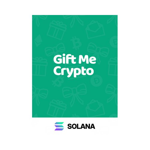 Gift Me Crypto Gift Card (SOL) 3300 BRL Key GLOBAL Cene