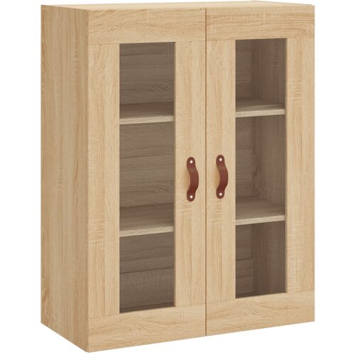 Maison Chic Stenska omarica - Zidna omarica sonoma hrast 69,5x34x90 cm iu1273, (22063279) Cene