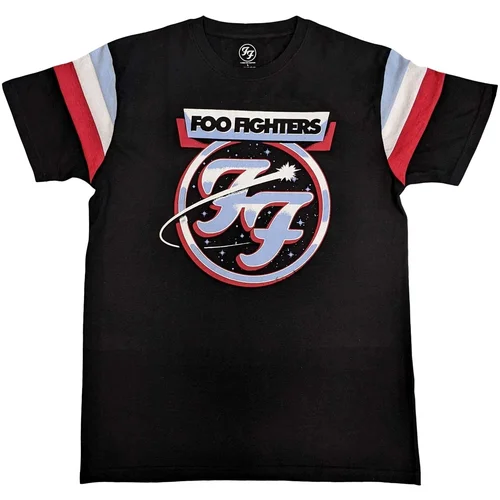 Foo Fighters Majica Comet Tricolour Unisex Black XL