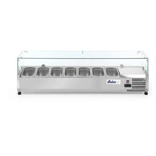  Namizna Hladilna Vitrina, 7xGN 1/4, Arktic, 230V/180W, 1505x335x460mm Cene