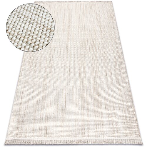 RugsX Preproge Preproga NANO EO78A Melange, petlja, ravno tkana 200x290 cm Bela Cene