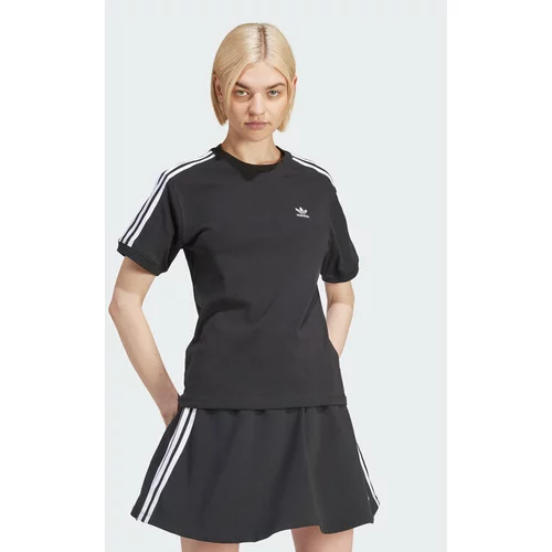 Adidas Majica 3-Stripes IU2420 Črna Regular Fit