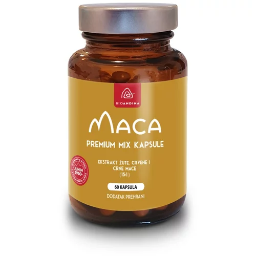 Bioandina Maca Premium Mix, kapsule