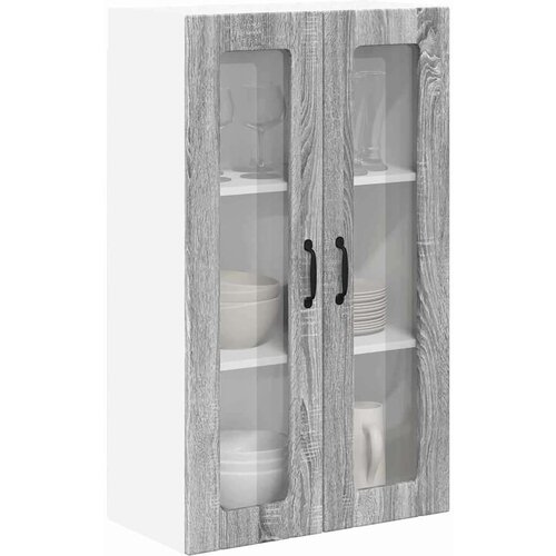  Zidni kuhinjski ormarić Sivi hrast sonoma 60 x 31 x 100 cm Slike